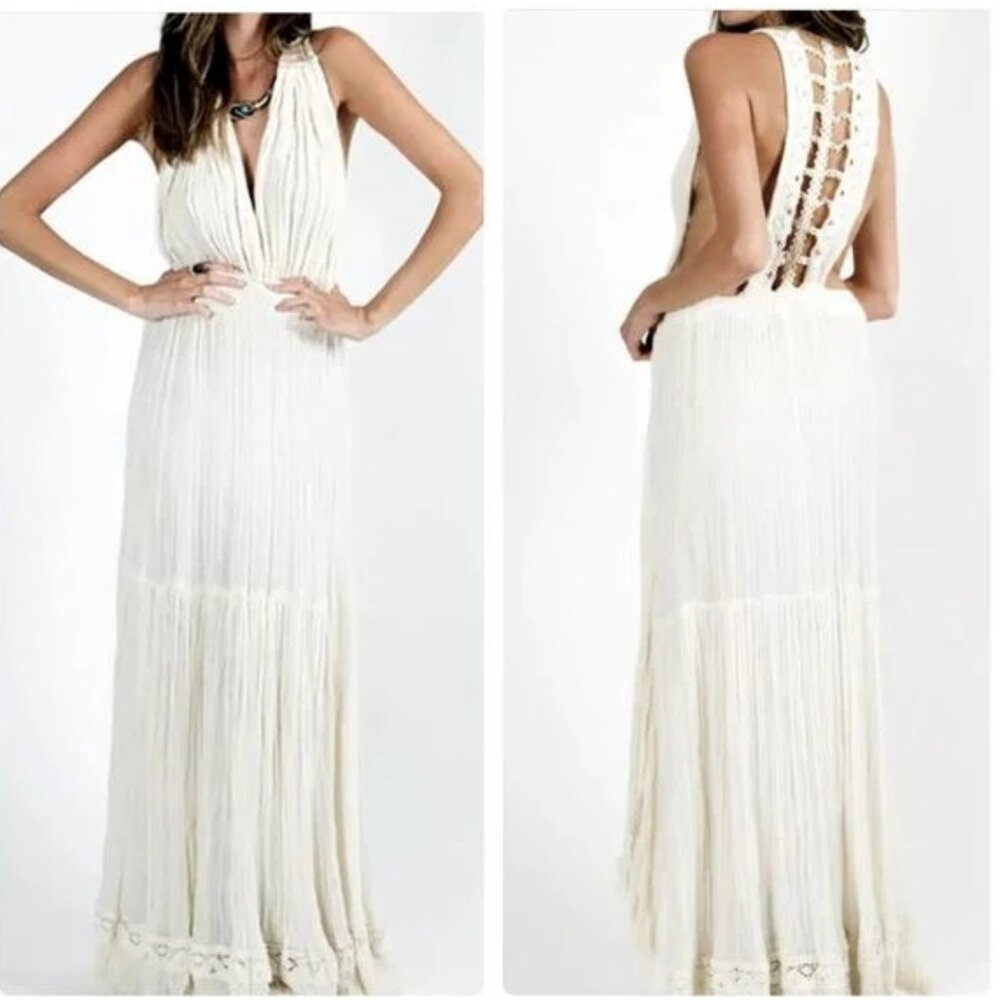 Jen’s Pirate Booty for Free People Cream Gauze